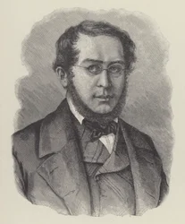 Pierre-Joseph Proudhon, französischer Politiker und Philosoph